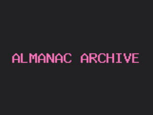 Almanac theme archive page preview