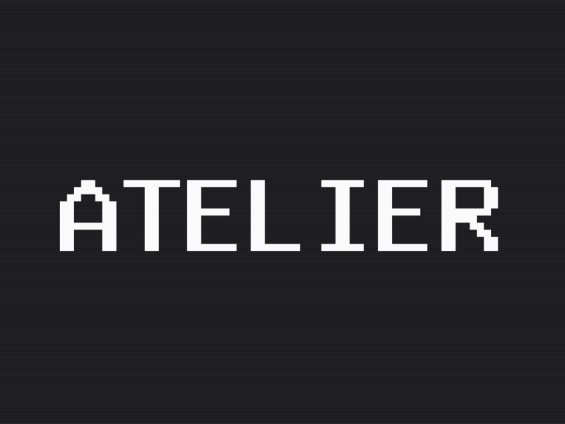 Atelier theme home page preview