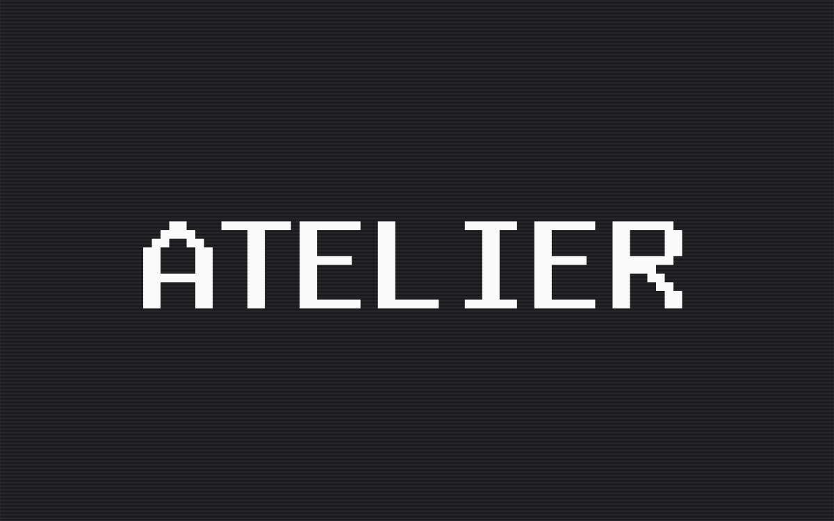 Atelier theme home page preview