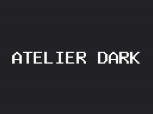 Atelier theme dark page preview