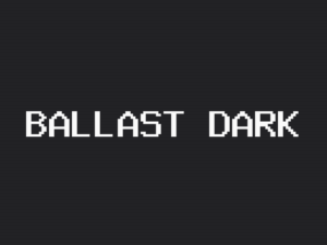 Ballast theme dark page preview
