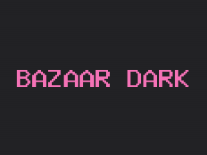 Bazaar theme dark page preview