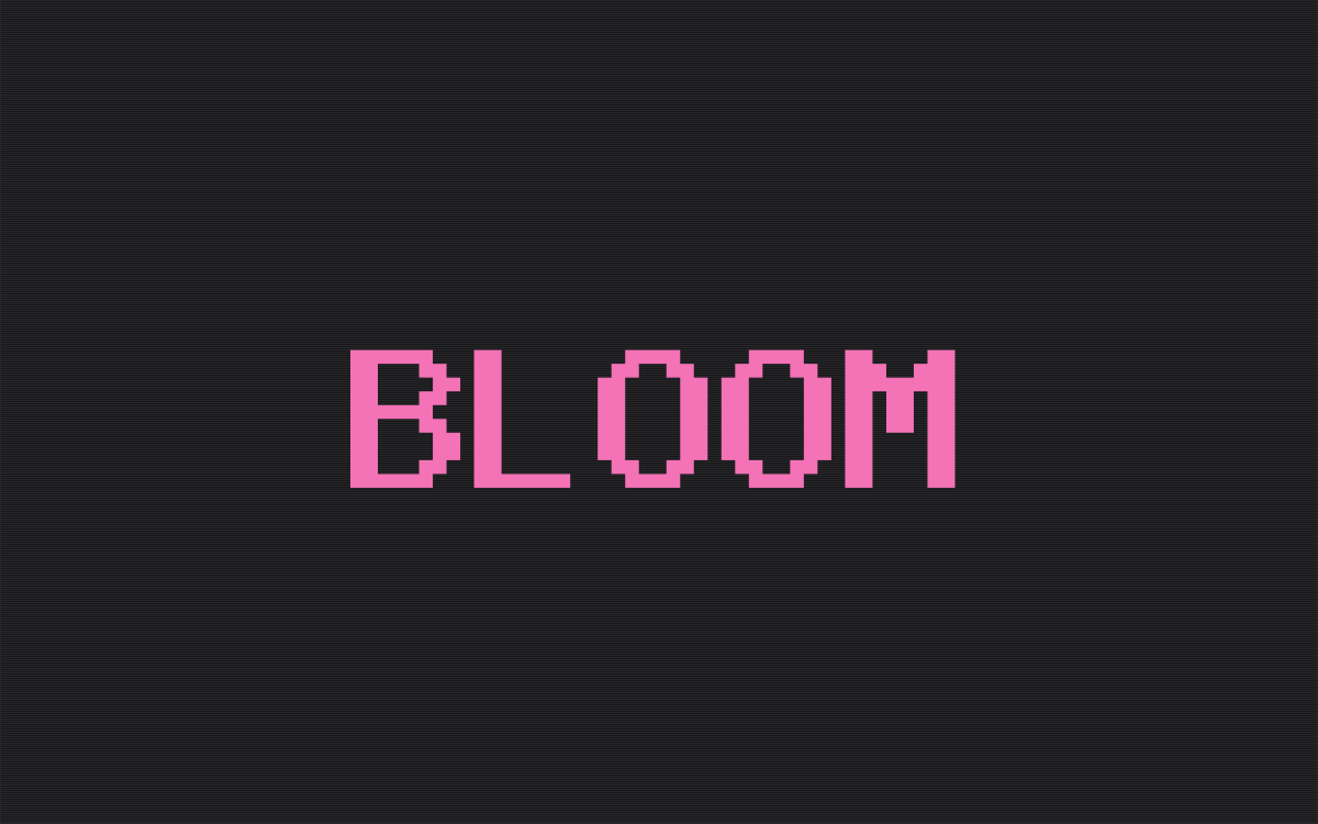 Bloom theme home page preview