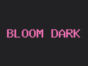 Bloom theme dark page preview