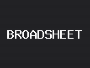 Broadsheet theme home page preview