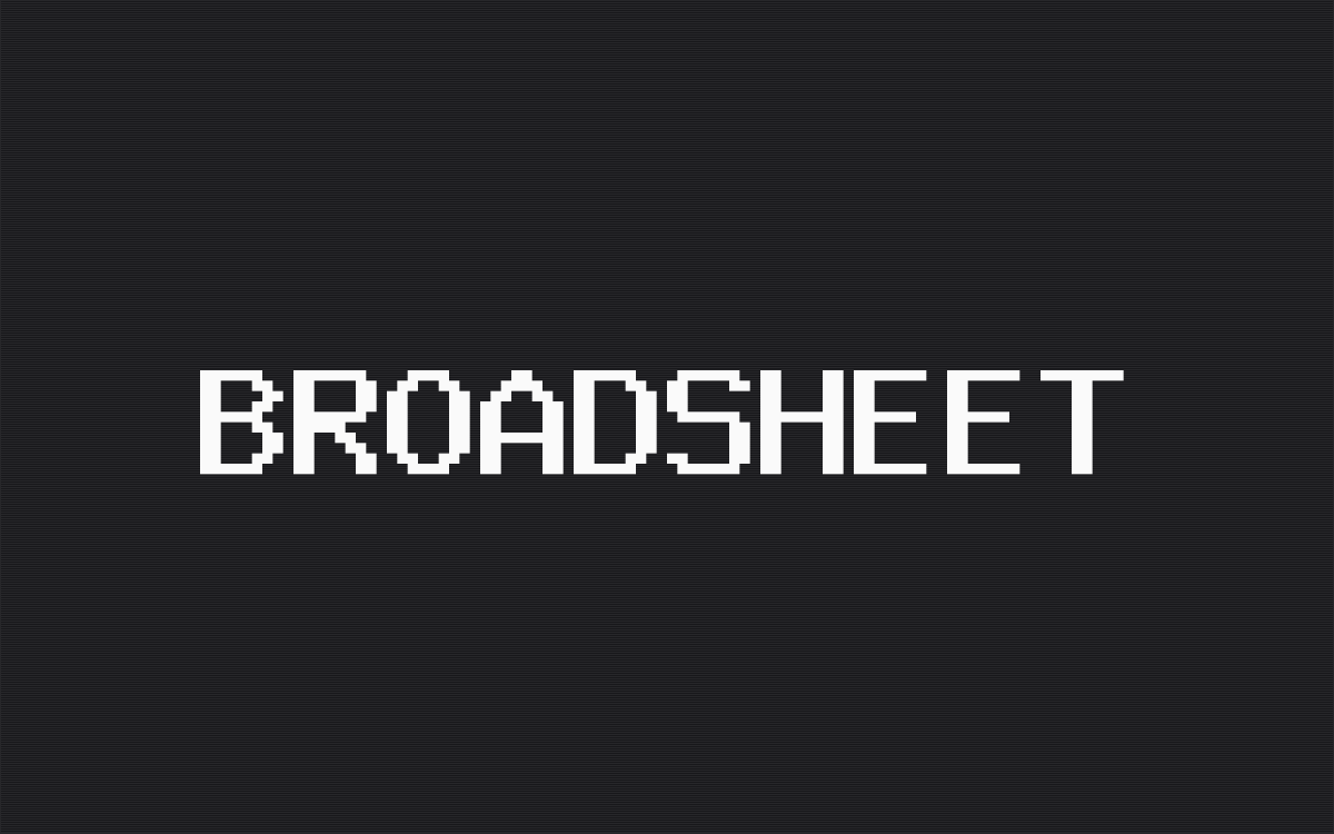 Broadsheet theme home page preview