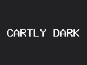 Cartly theme dark page preview