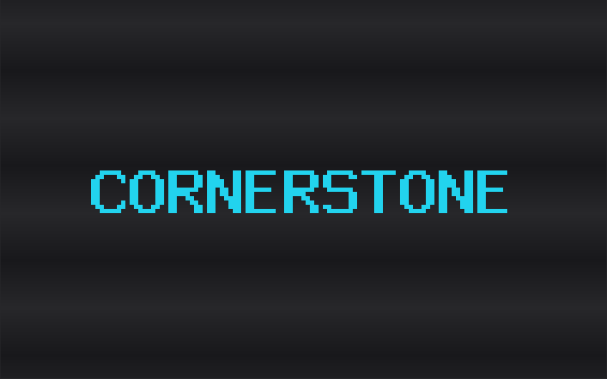 Cornerstone theme home page preview