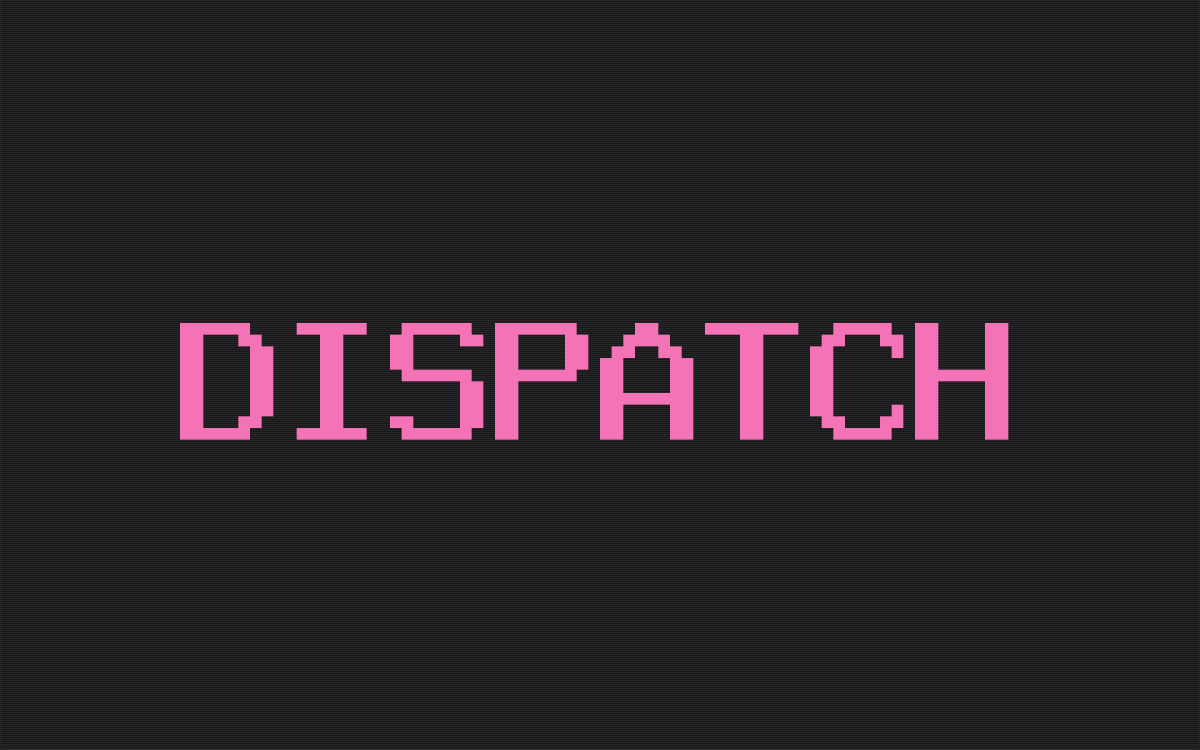 Dispatch theme home page preview