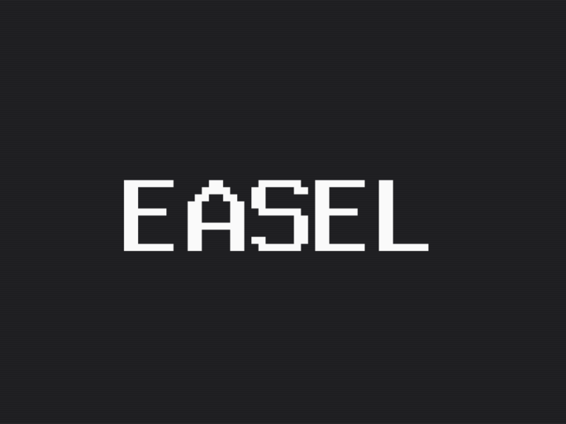 Easel theme home page preview
