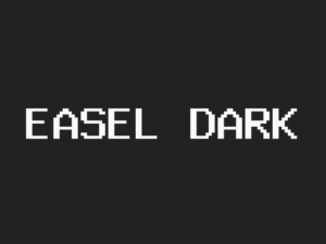 Easel theme dark page preview