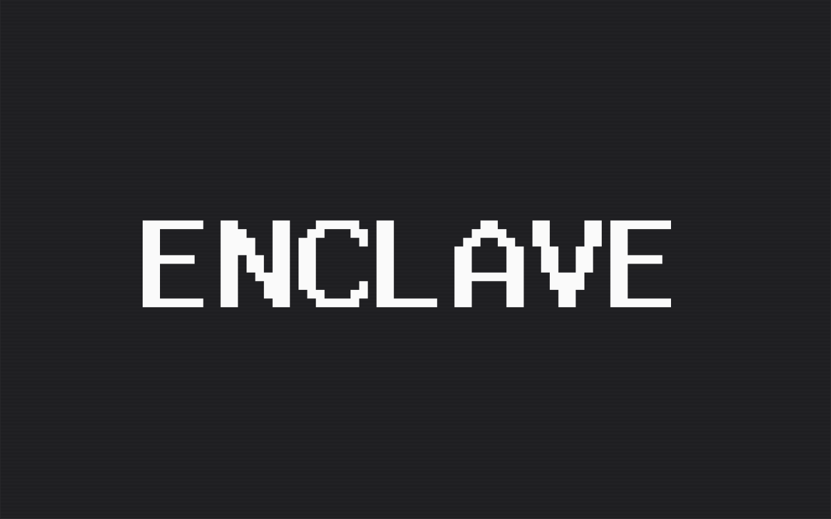 Enclave theme home page preview