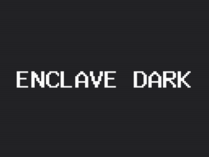 Enclave theme dark page preview