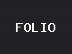 Folio theme home page preview