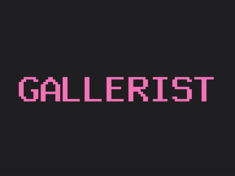 Gallerist theme home page preview