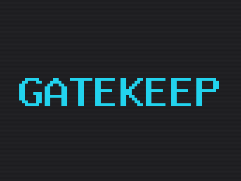 Gatekeep theme home page preview