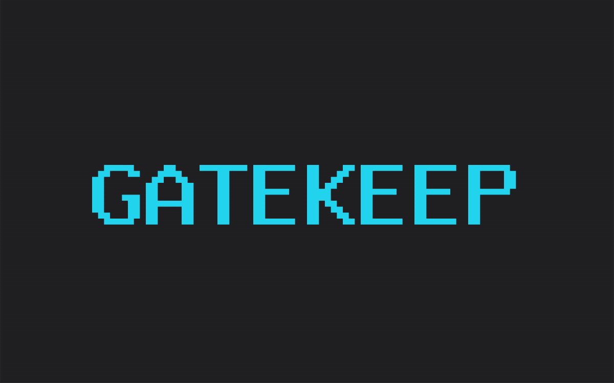 Gatekeep theme home page preview