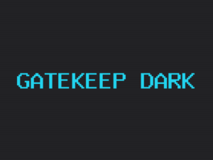 Gatekeep theme dark page preview