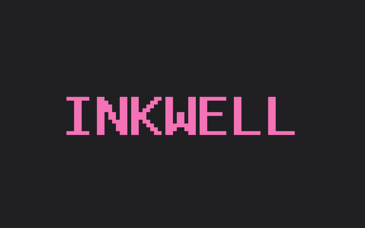 Inkwell theme home page preview