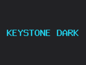 Keystone theme dark page preview