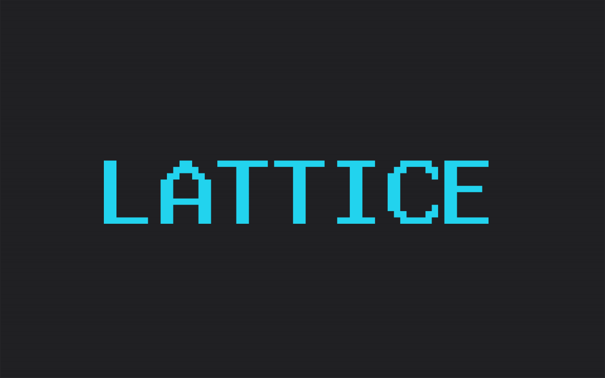 Lattice theme home page preview