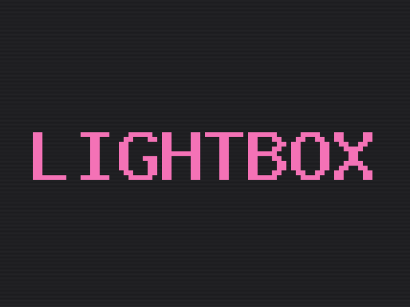 Lightbox theme home page preview