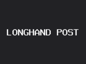 Longhand theme post page preview
