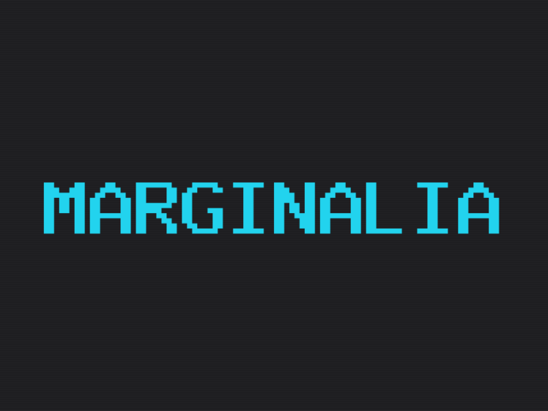 Marginalia theme home page preview