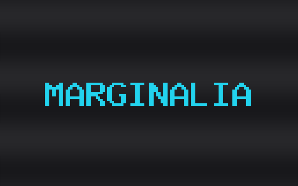 Marginalia theme home page preview