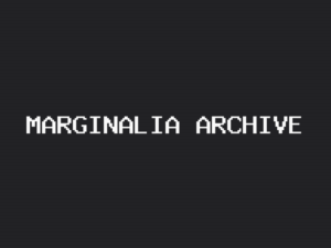Marginalia theme archive page preview