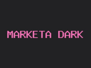 Marketa theme dark page preview