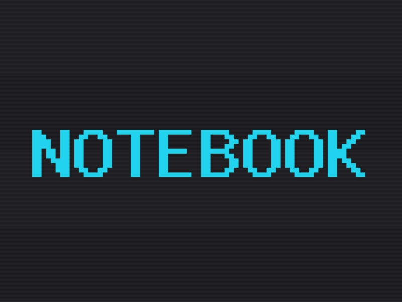 Notebook theme home page preview