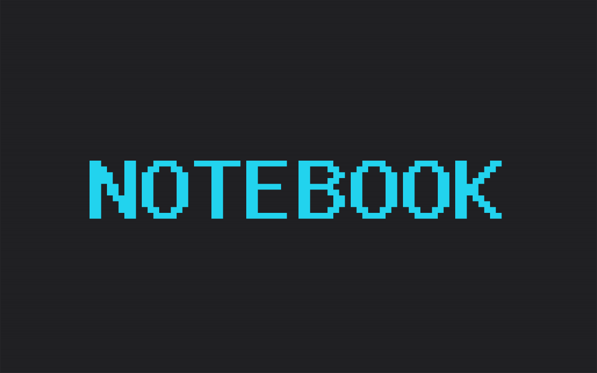 Notebook theme home page preview