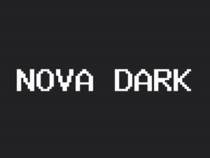 Nova theme dark page preview