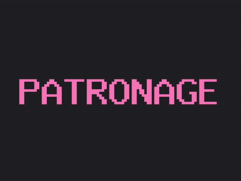 Patronage theme home page preview