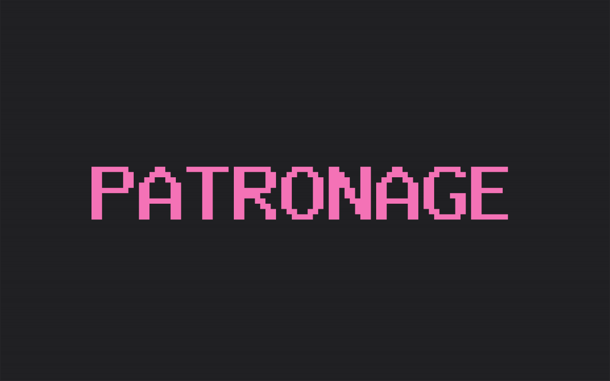 Patronage theme home page preview