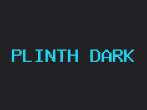Plinth theme dark page preview