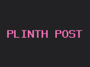 Plinth theme post page preview
