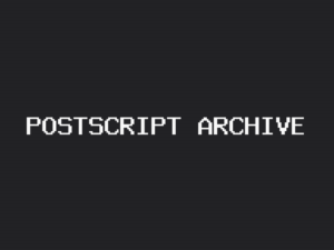 Postscript theme archive page preview