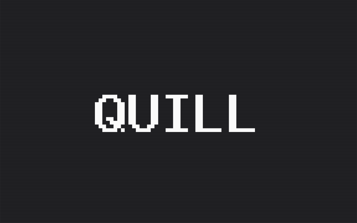 Quill theme home page preview