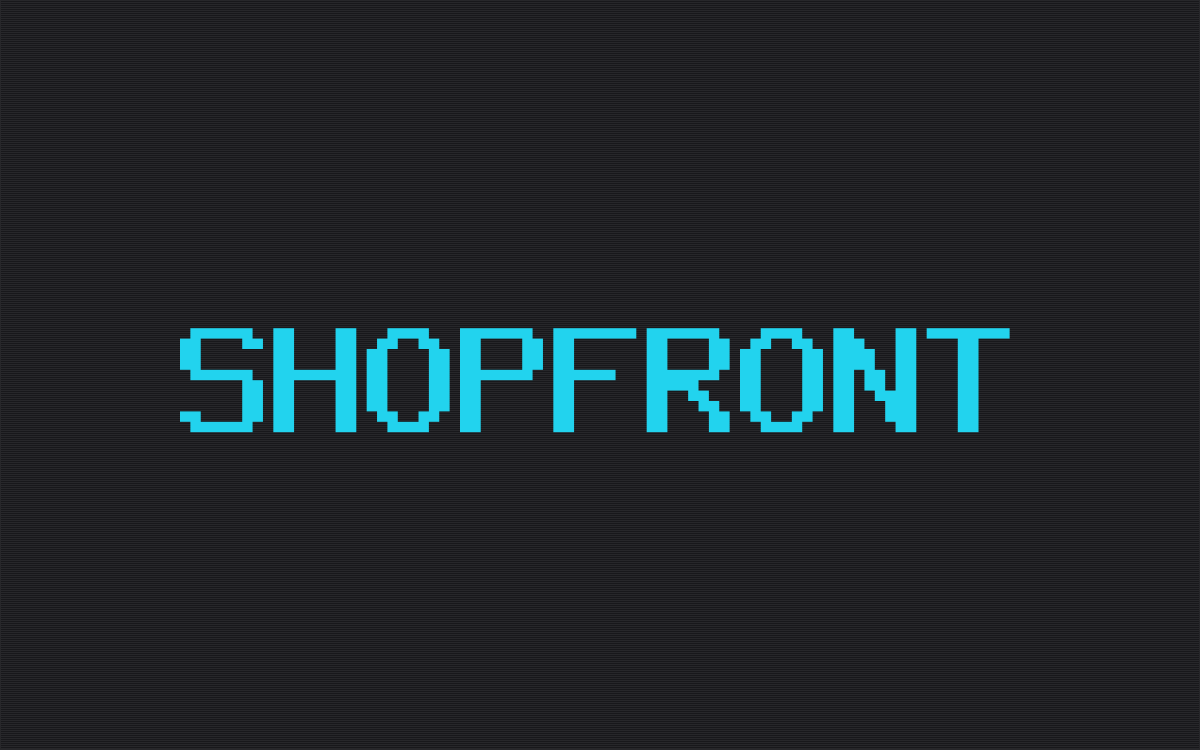 Shopfront theme home page preview