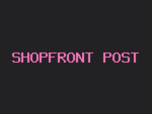 Shopfront theme post page preview