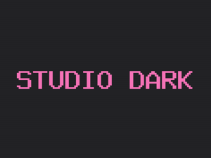 Studio theme dark page preview