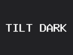 Tilt theme dark page preview
