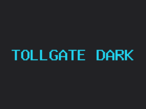 Tollgate theme dark page preview