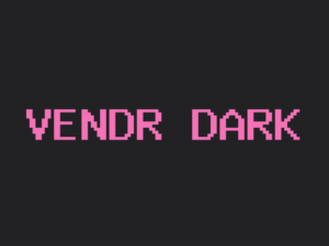 Vendr theme dark page preview