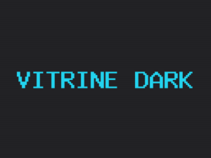 Vitrine theme dark page preview